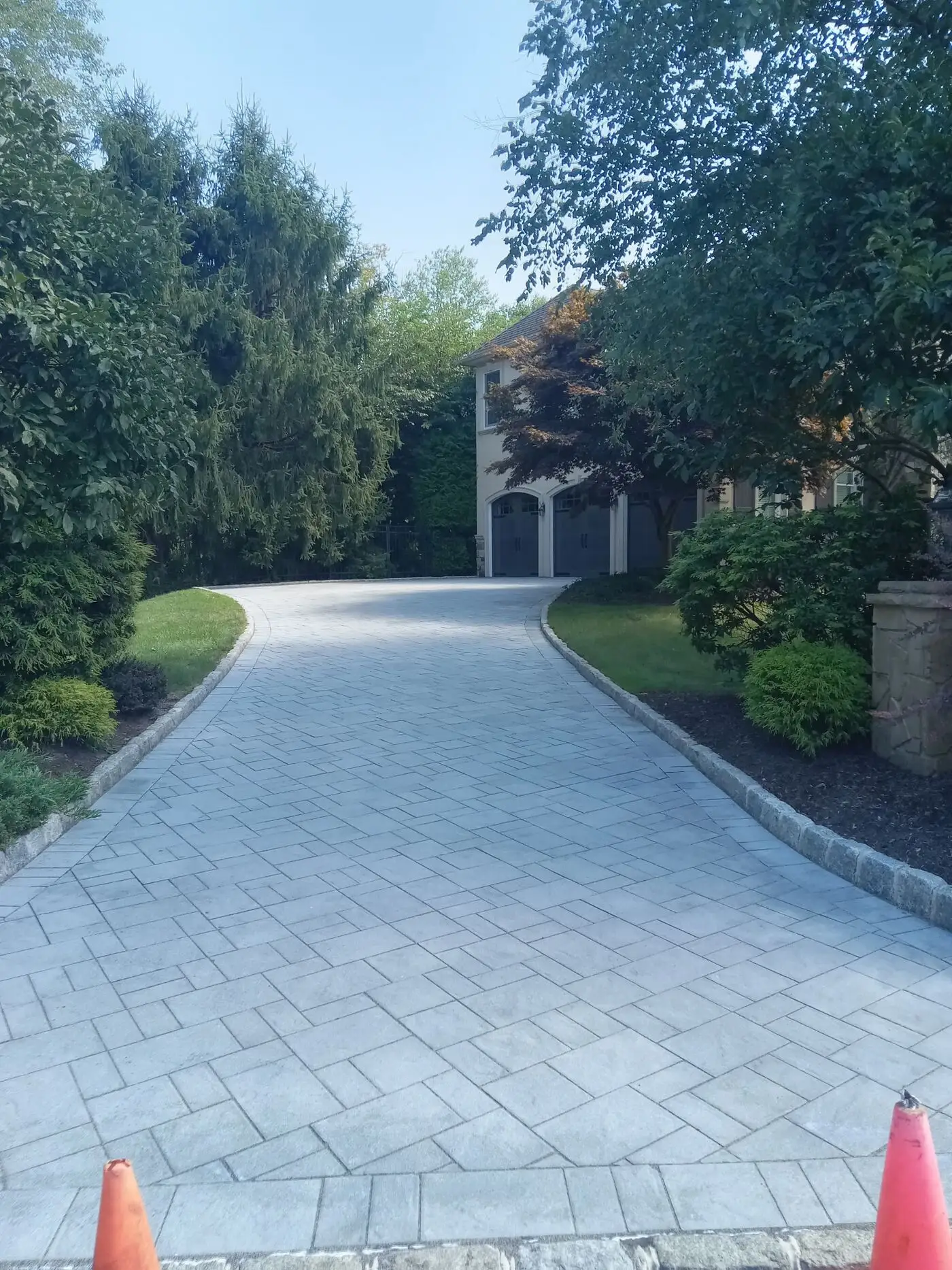 Paver driveway project