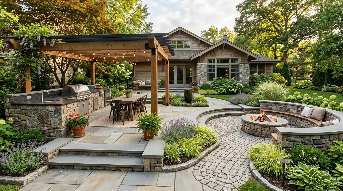 Mike's Hardscape Design project — hardscape and landscape work, image 30